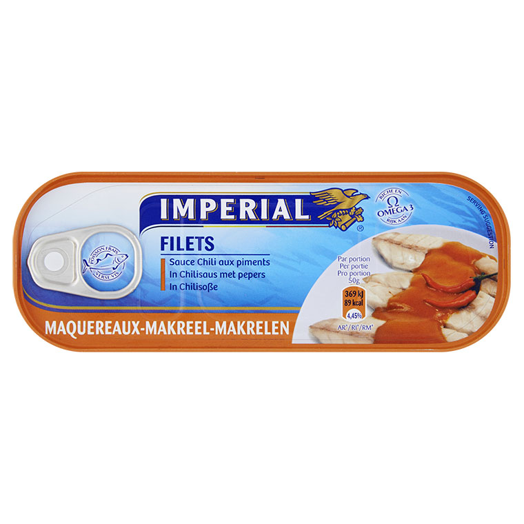 Makreel Filets in Chilisaus met Pepers